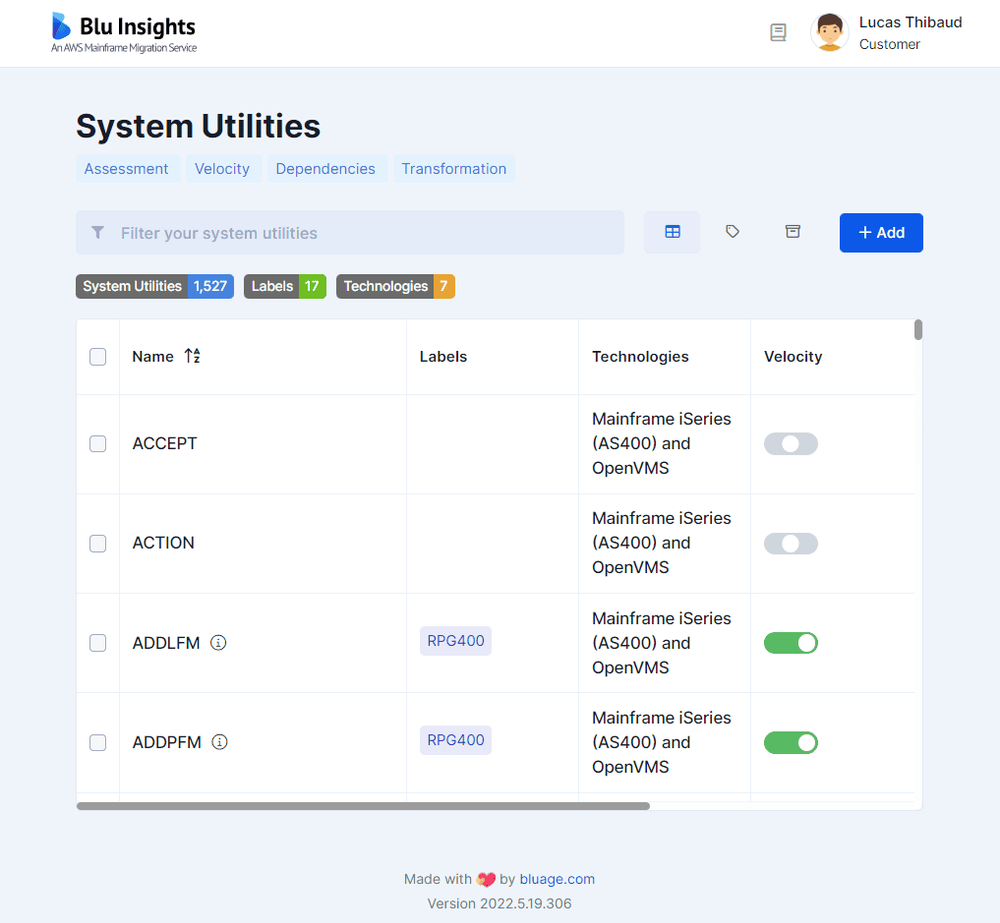 Introduction AWS Blu Insights