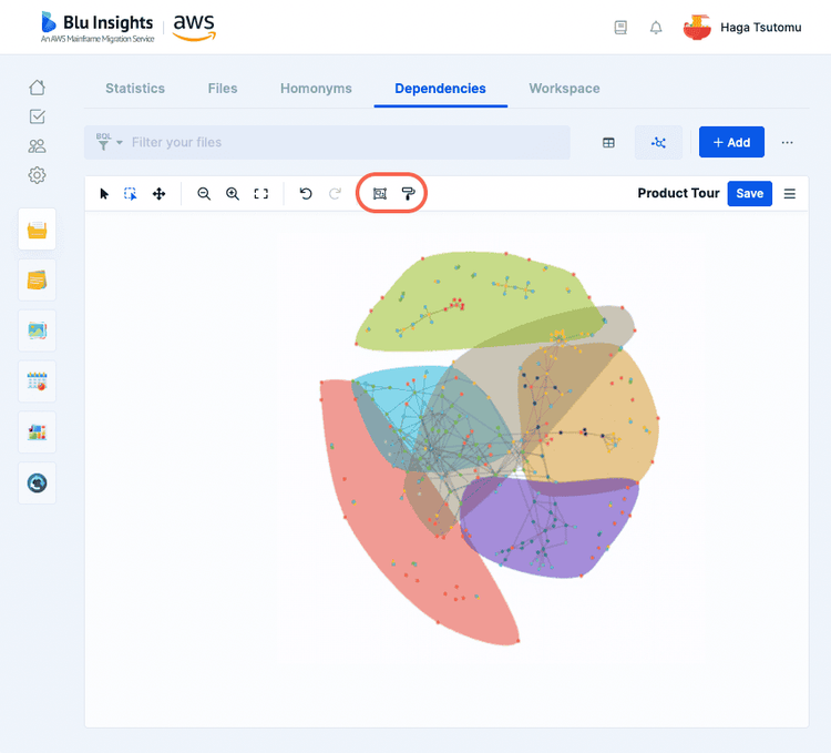 Visualization And Manipulation | AWS Blu Insights